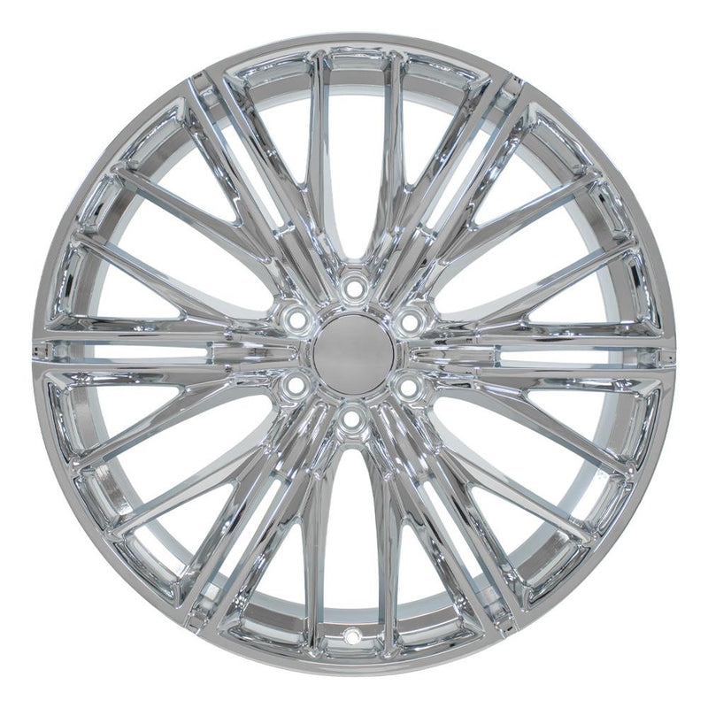 OE Wheels CV72 24x10 6x139.7 31et Chrome Wheel