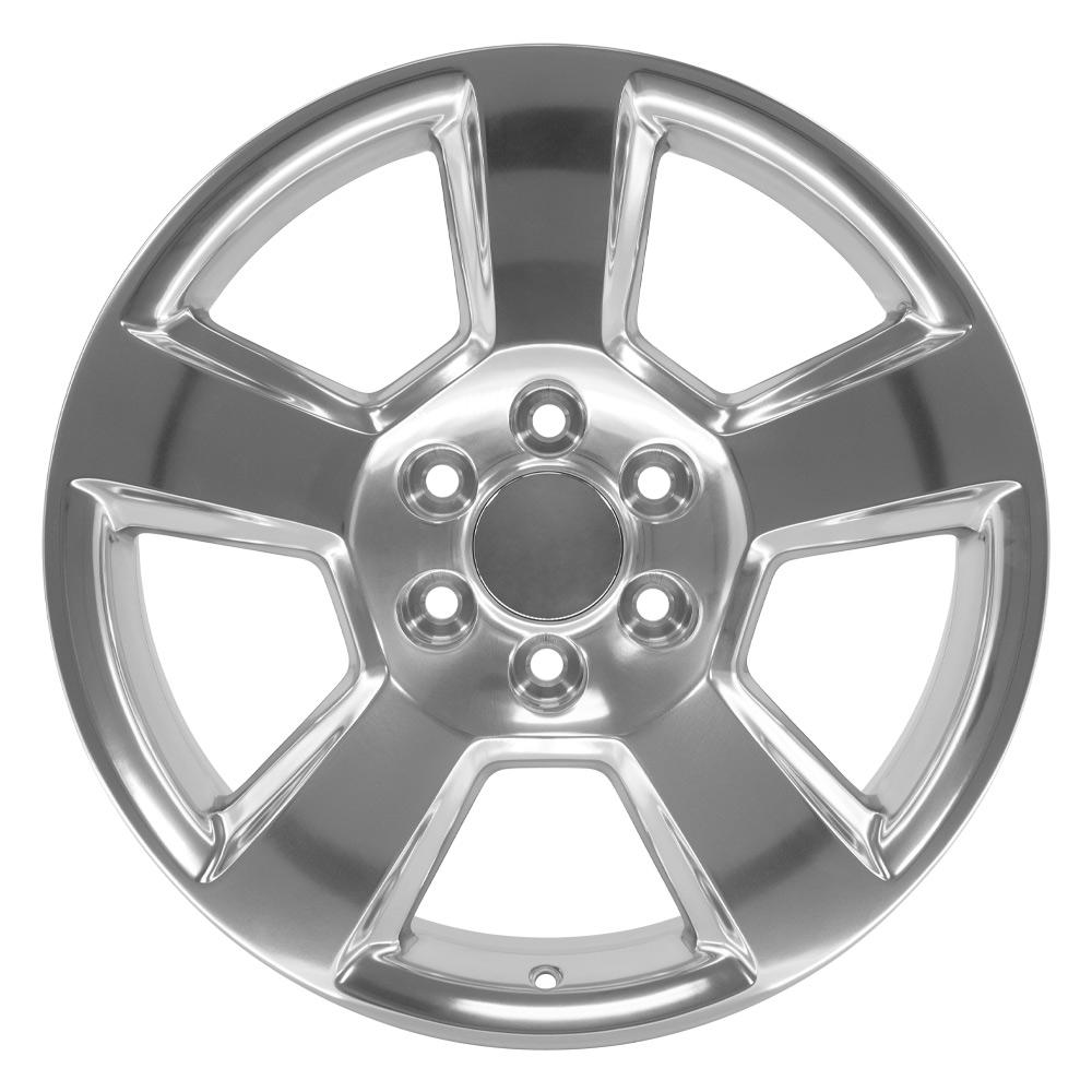 OE Wheels CV76 20x9 6x139.7 27et Polished Wheel