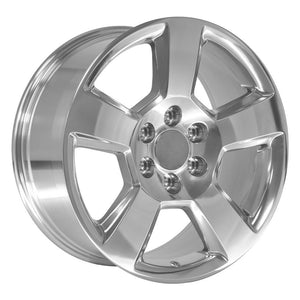 OE Wheels CV76 20x9 6x139.7 27et Polished Wheel