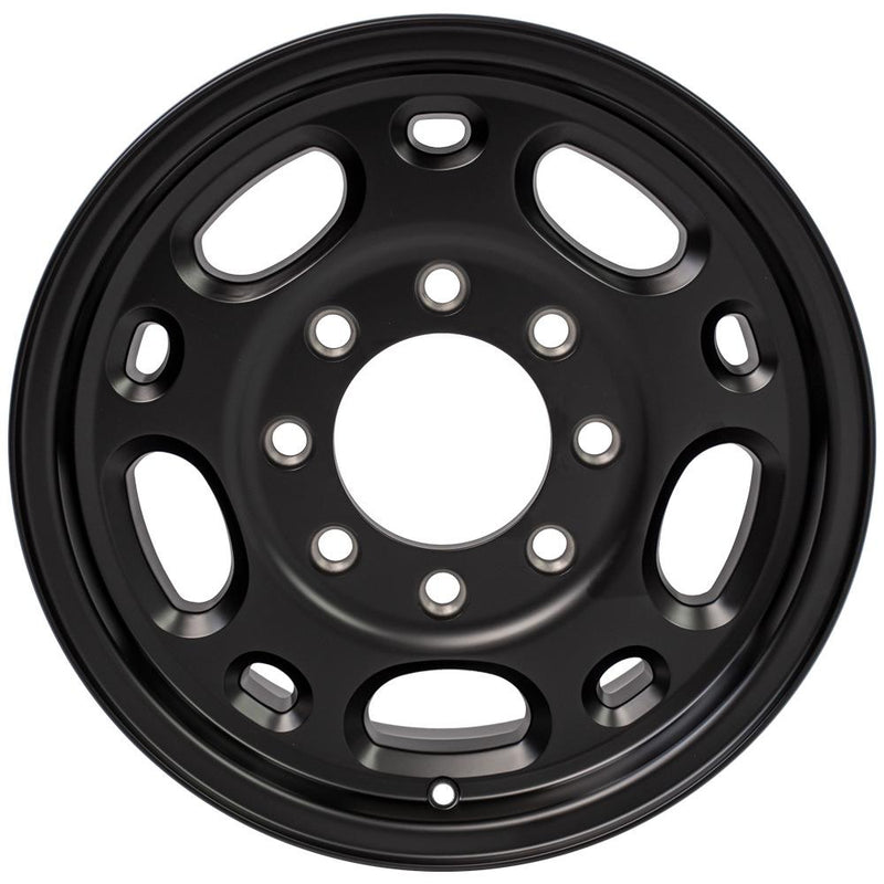 OE Wheels CV82 16x6.5 8x165.1 28et Satin Black Wheel