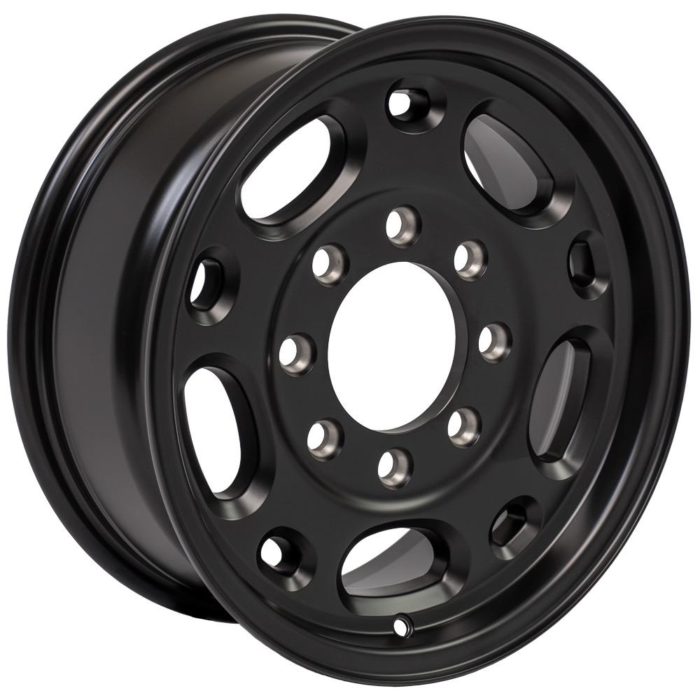 OE Wheels CV82 16x6.5 8x165.1 28et Satin Black Wheel