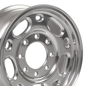 OE Wheels CV82 16x6.5 8x165.1 28et Polished Wheel