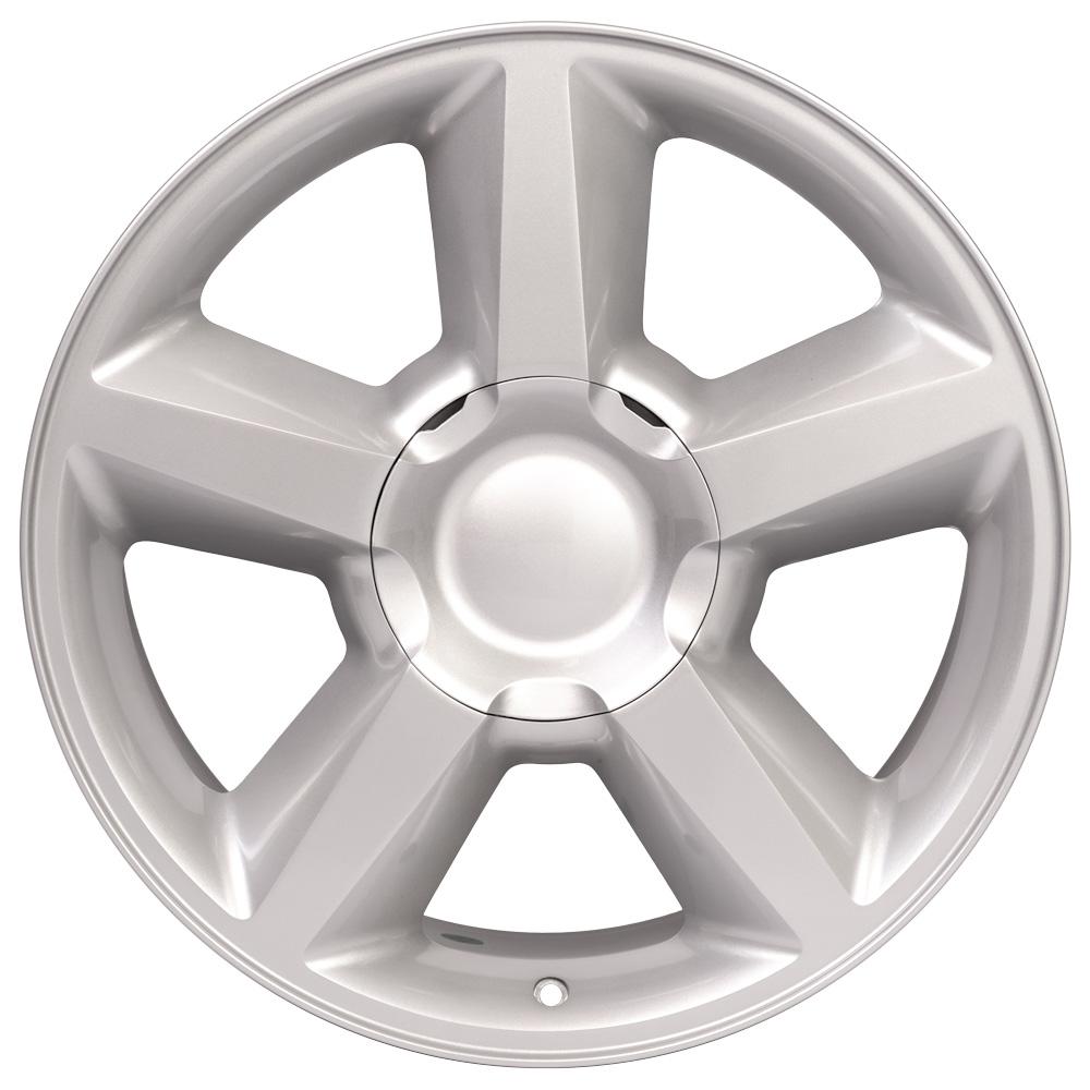 OE Wheels CV83 20x8.5 6x139.7 31et Gloss Silver Wheel