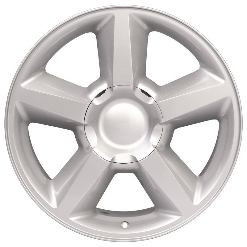 OE Wheels CV83 20x8.5 6x139.7 31et Gloss Silver Wheel