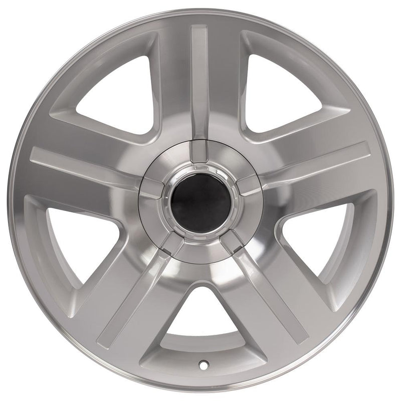 OE Wheels CV84 20x8.5 6x139.7 31et Gloss Silver Machined Wheel