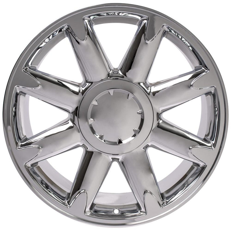 OE Wheels CV85 20x8.5 6x139.7 31et Chrome Wheel