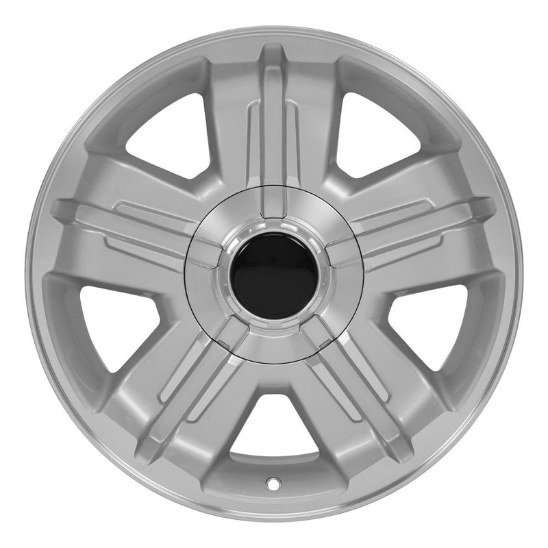 OE Wheels CV88 18x8 6x139.7 31et Gloss Silver Machined Wheel