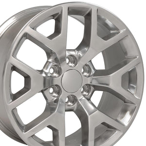 OE Wheels CV92 20x9 6x139.7 27et Polished Wheel