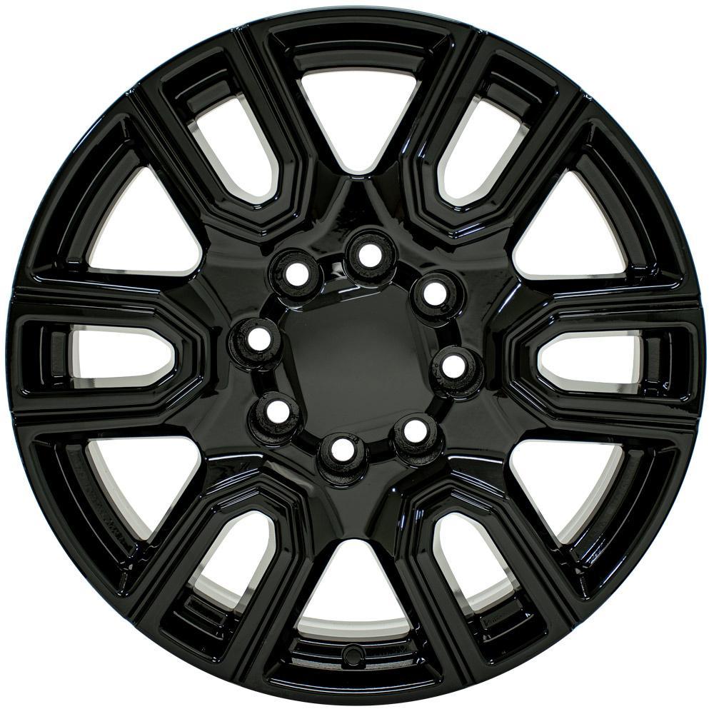 OE Wheels CV96B 20x8.5 8x180 47et Gloss Black Wheel