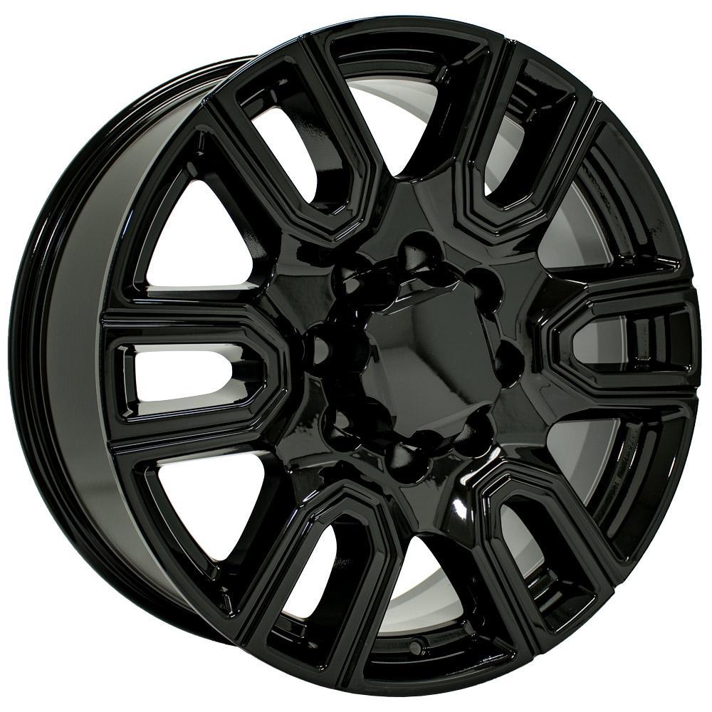 OE Wheels CV96B 20x8.5 8x180 47et Gloss Black Wheel