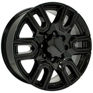 OE Wheels CV96B 20x8.5 8x180 47et Gloss Black Wheel