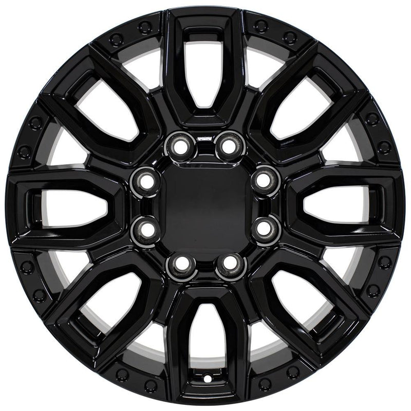 OE Wheels CV97A 20x8.5 8x165.1 12et Gloss Black Wheel