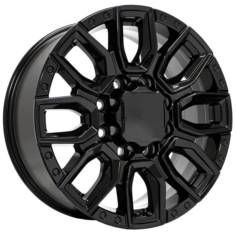 OE Wheels CV97B 20x8.5 8x180 47et Gloss Black Wheel
