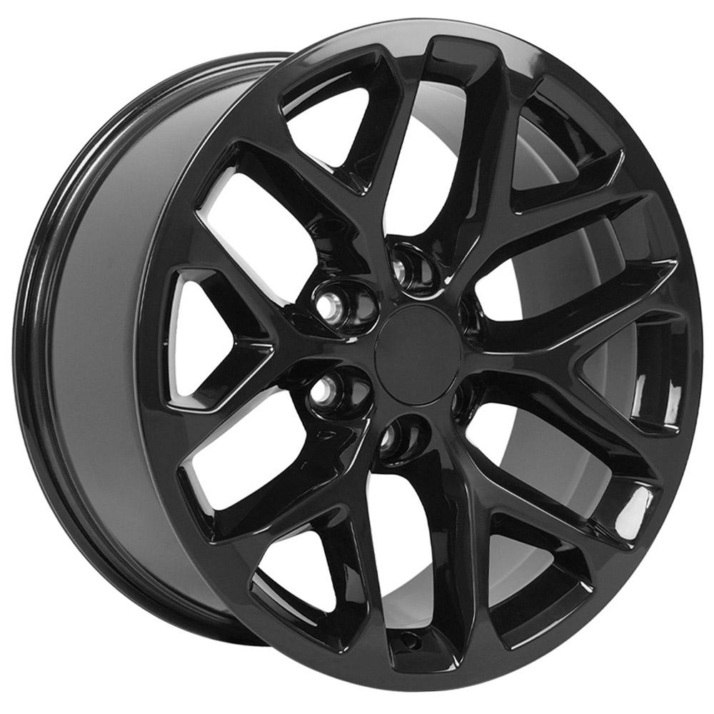 OE Wheels CV98B 20x9 6x139.7 24et Gloss Black Wheel SS: 9510084