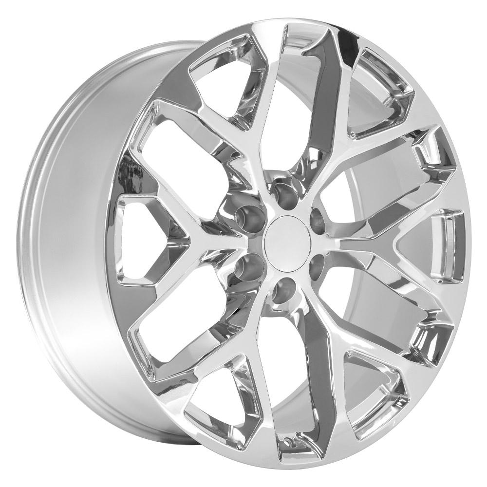 OE Wheels CV98B 24x10 6x139.7 24et Chrome Wheel