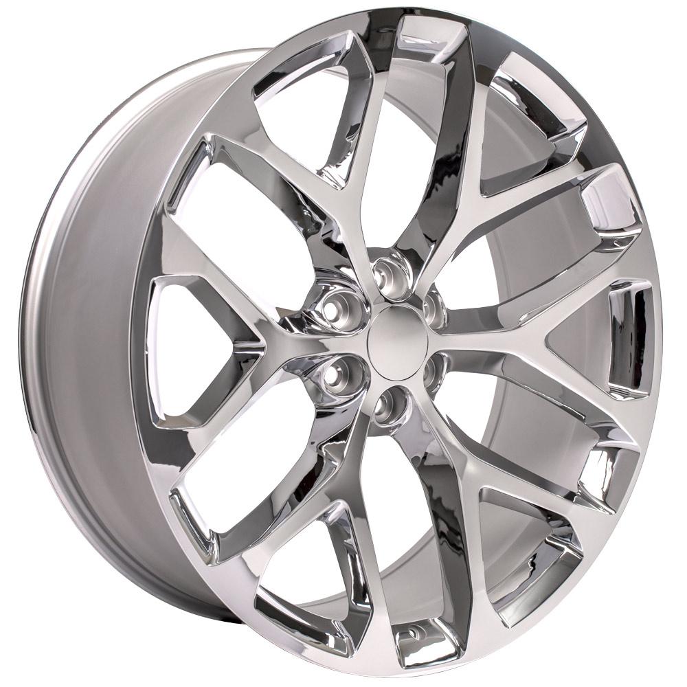 OE Wheels CV98B 26x10 6x139.7 24et Chrome Wheel SS: 9511056