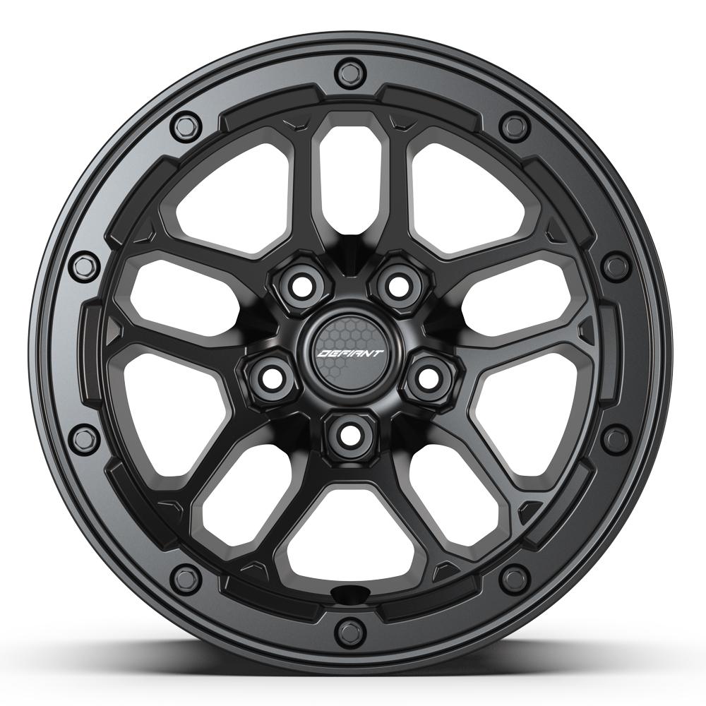 DEFIANT DF01 17x8 5x127 12et Satin Black Wheel