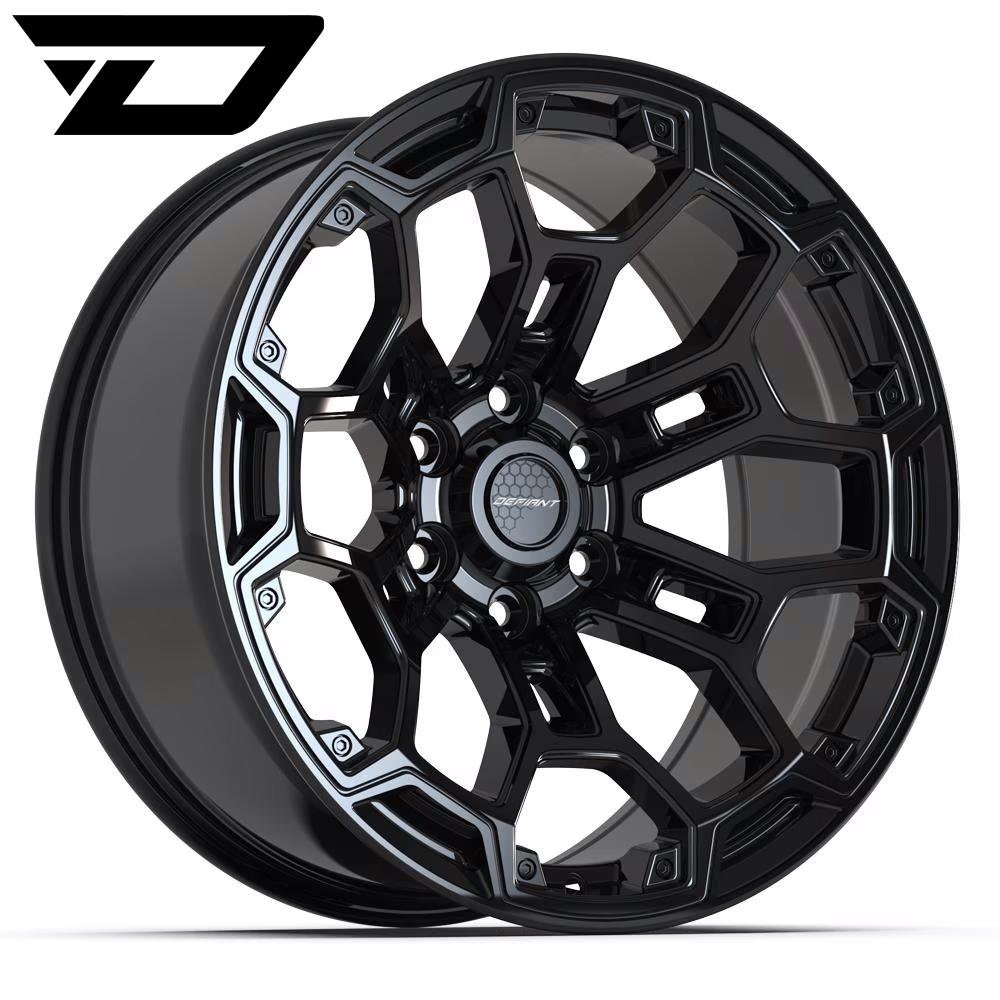 DEFIANT DF03 20x9 6x139.7 -12et Gloss Black Wheel