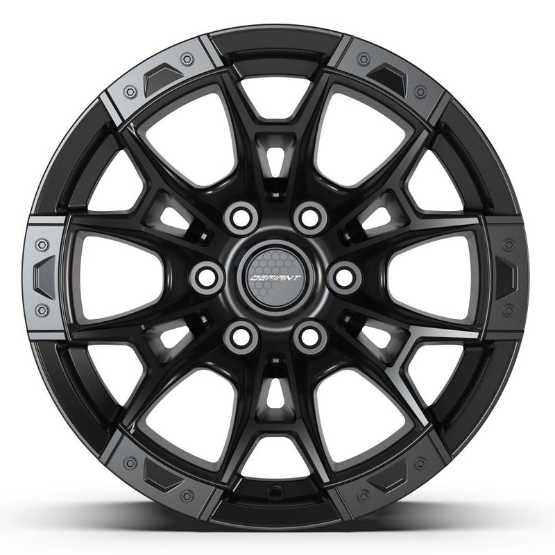 DEFIANT DF04 17x9 6x135 12et Satin Black Wheel