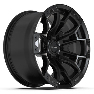DEFIANT DF04 17x9 6x135 12et Satin Black Wheel
