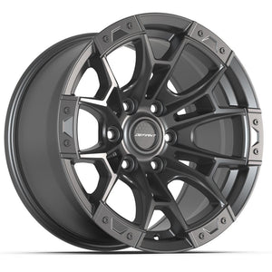 DEFIANT DF04 17x9 6x135 12et Dark Satin Charcoal Wheel