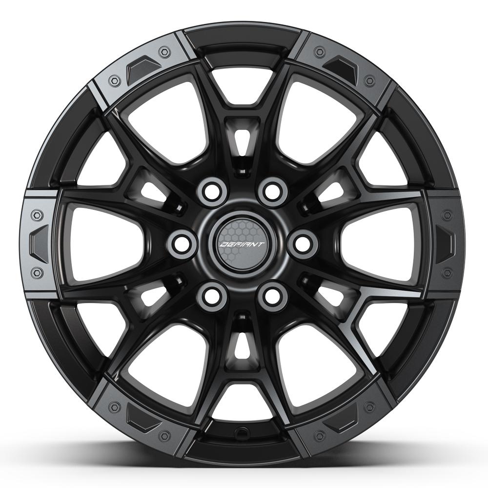 DEFIANT DF04 20x9 6x135 12et Satin Black Wheel