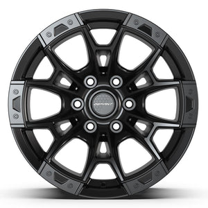 DEFIANT DF04 20x9 6x135 12et Satin Black Wheel