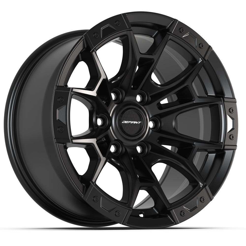 DEFIANT DF04 20x9 6x135 12et Satin Black Wheel