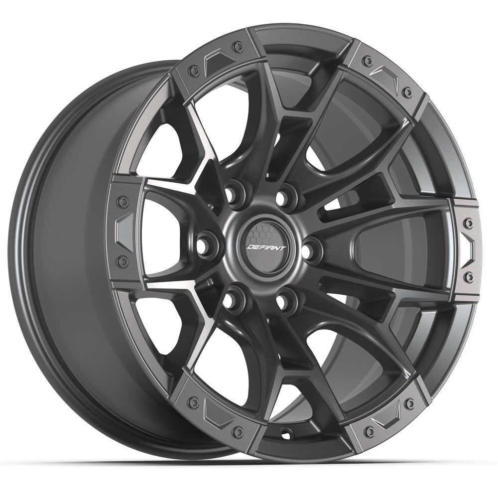 DEFIANT DF04 20x9 6x135 12et Satin Gunmetal Wheel