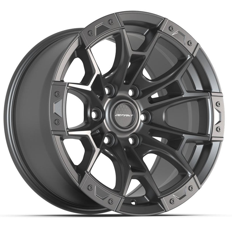 DEFIANT DF04 20x9 6x135 12et Satin Gunmetal Wheel