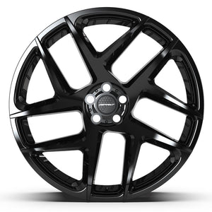 DEFIANT DF05 22x10 5x108 37et Gloss Black Wheel