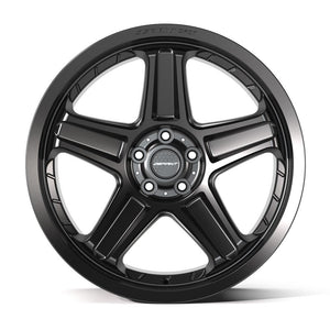 DEFIANT DF07 20x10.5 5x115 26et Satin Black Wheel