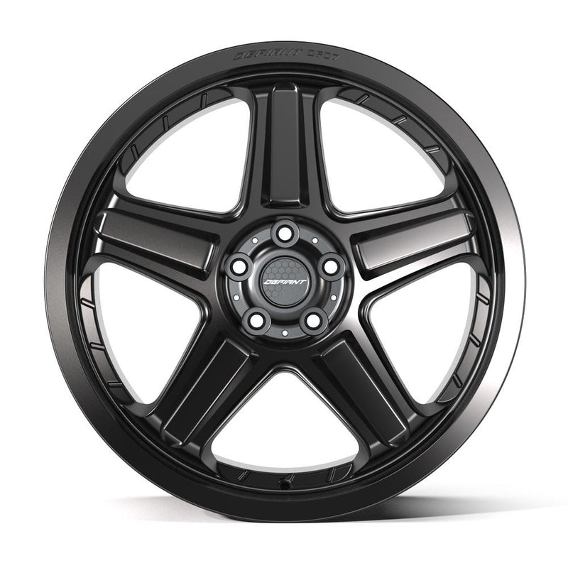 DEFIANT DF07 20x10.5 5x115 26et Satin Black Wheel