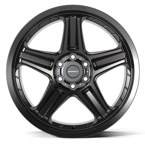 DEFIANT DF07 22x10 6x139.7 -12et Satin Black Wheel