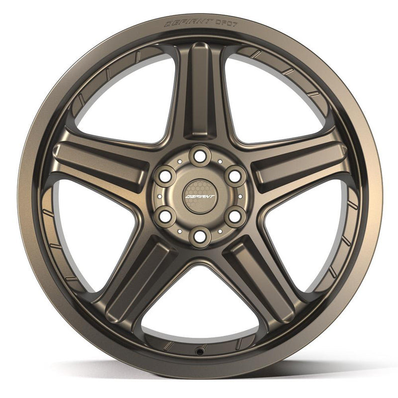 DEFIANT DF07 22x10 6x139.7 -12et Satin Bronze Wheel