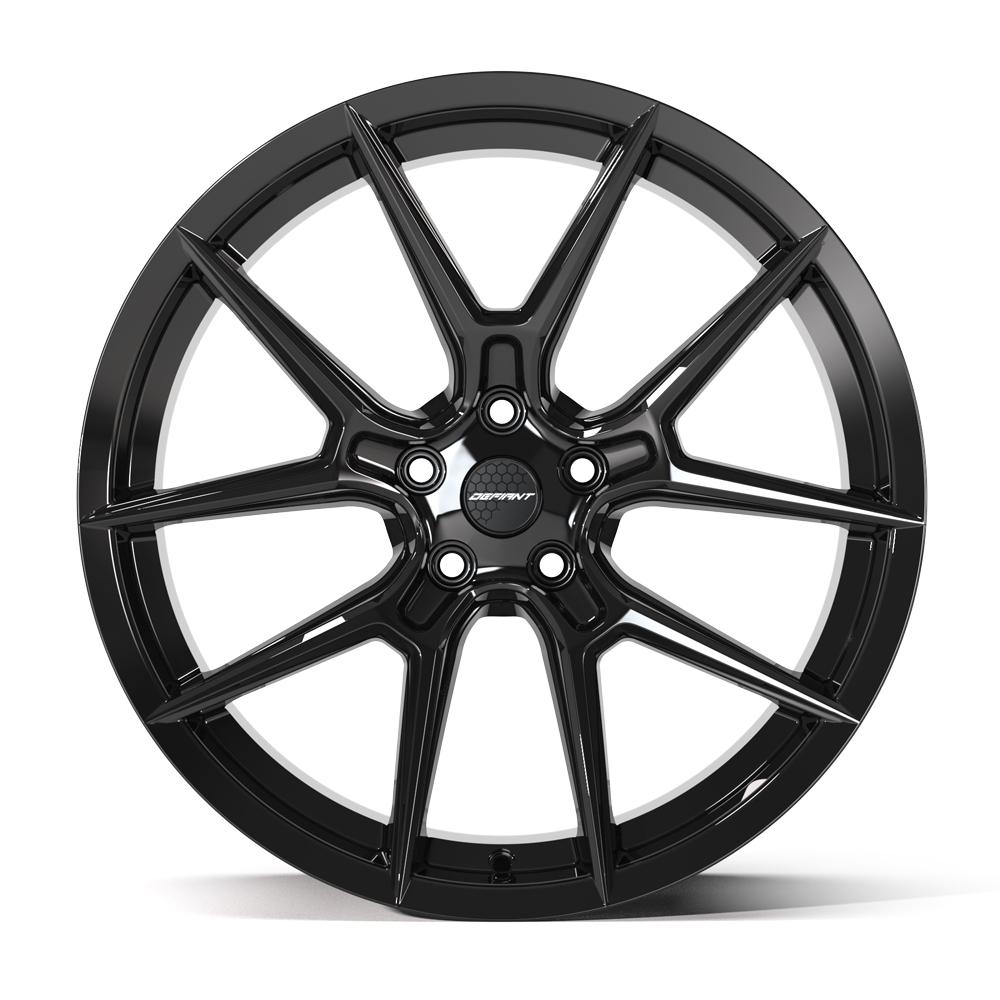 DEFIANT DF08 20x10 5x114.3 38et Gloss Black Wheel
