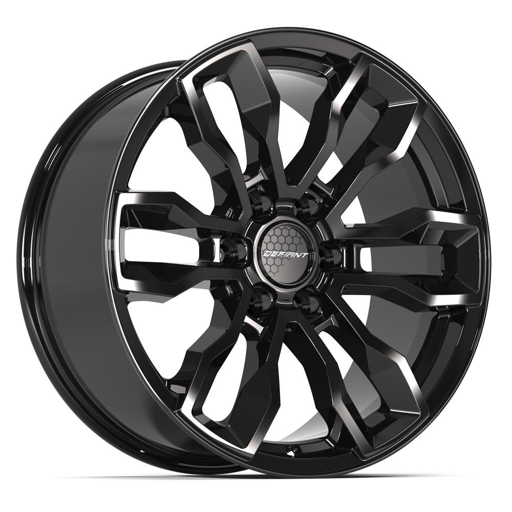 DEFIANT DF15A 20x9 6x139.7 18et Gloss Black Wheel