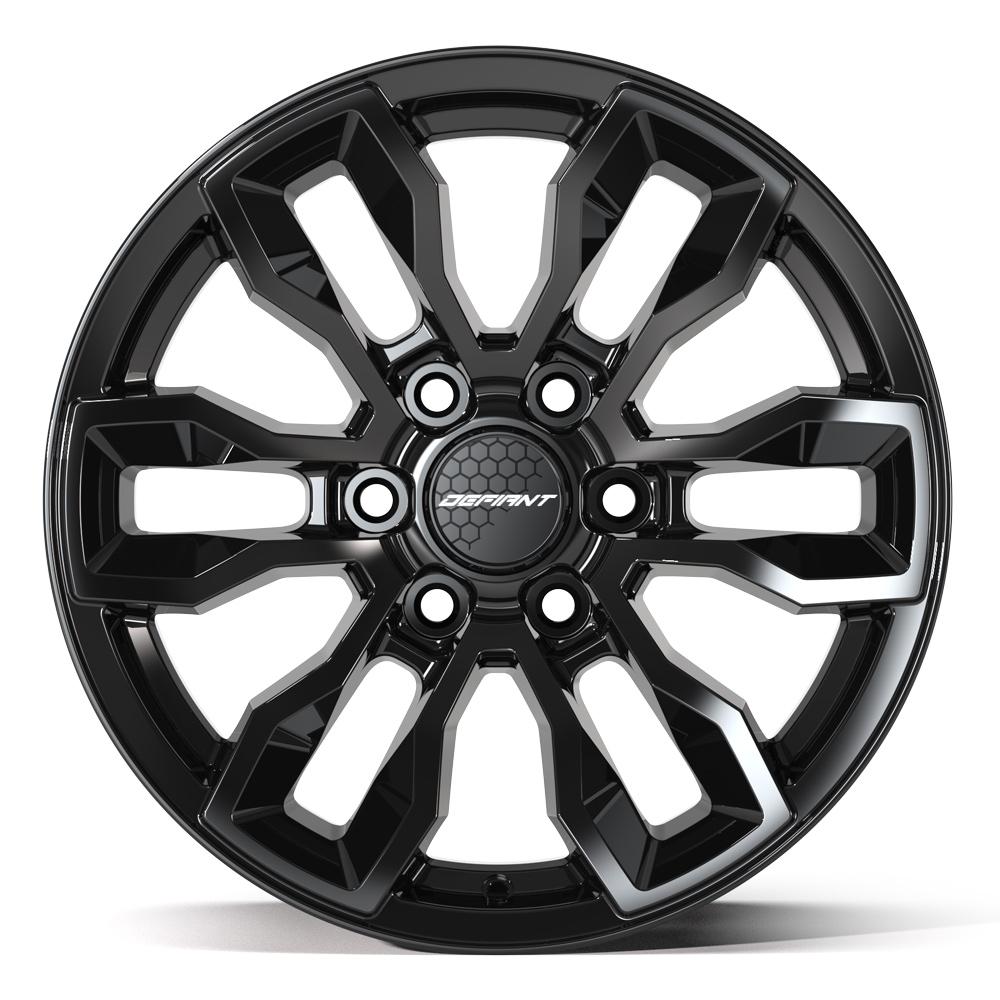 DEFIANT DF15B 18x9 6x139.7 18et Gloss Black Wheel
