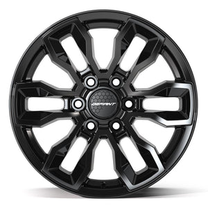DEFIANT DF15B 18x9 6x139.7 18et Gloss Black Wheel