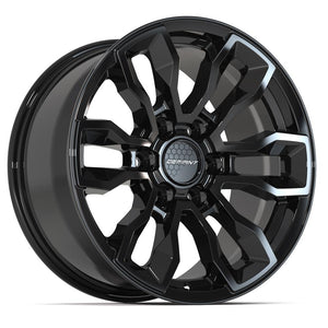 DEFIANT DF15B 18x9 6x139.7 18et Gloss Black Wheel