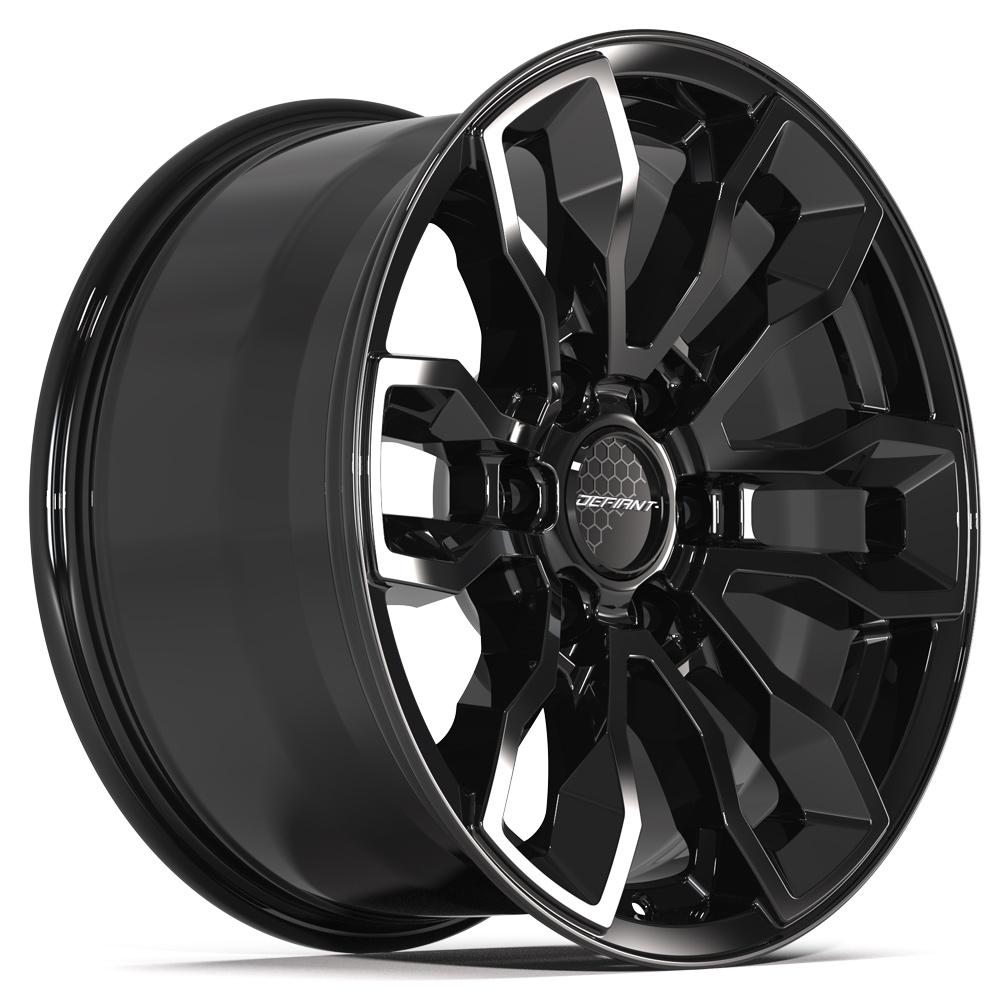 DEFIANT DF15B 18x9 6x139.7 18et Gloss Black Wheel