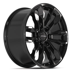 DEFIANT DF15B 20x9 6x139.7 18et Gloss Black Wheel