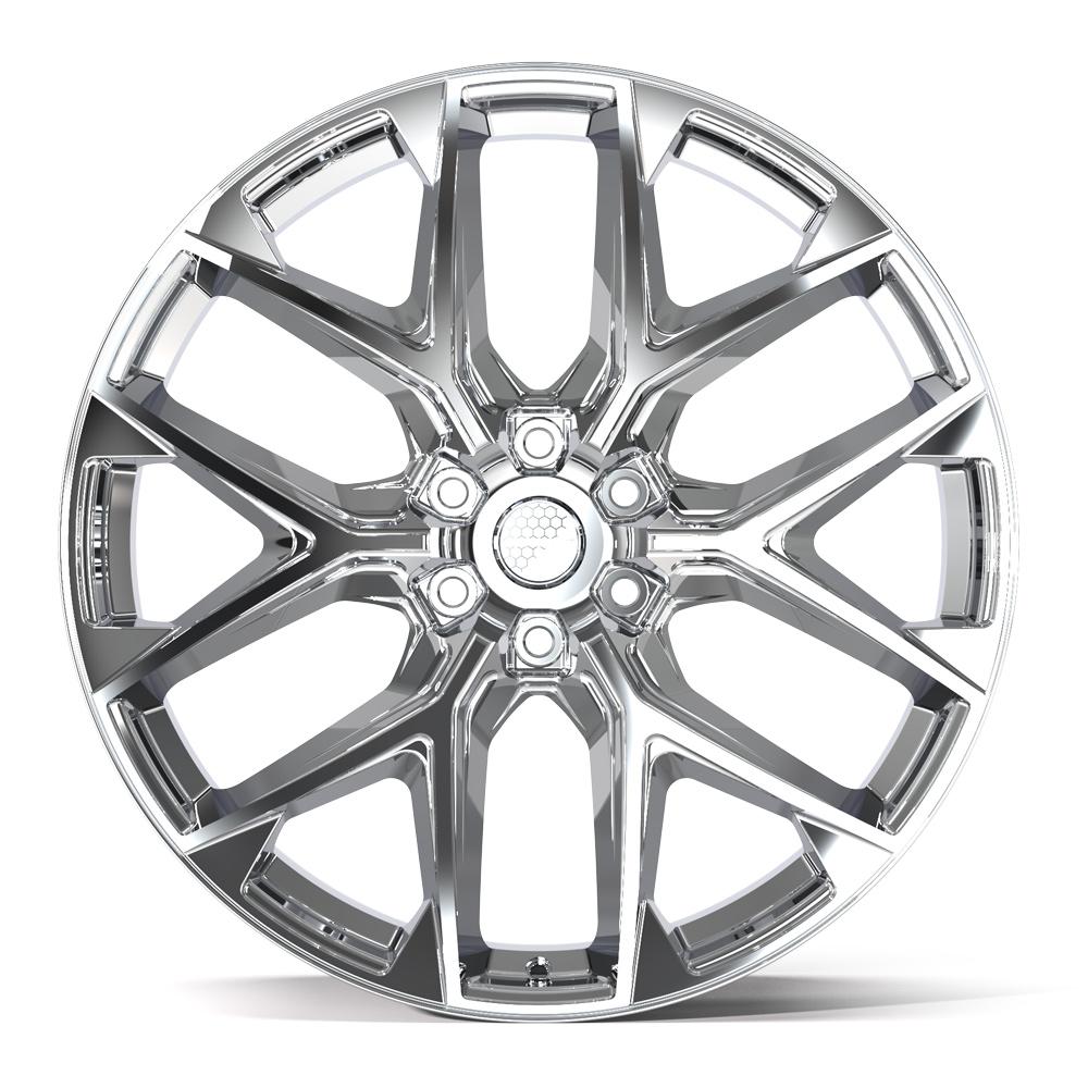DEFIANT DF17A 24x10 6x139.7 18et Chrome Wheel