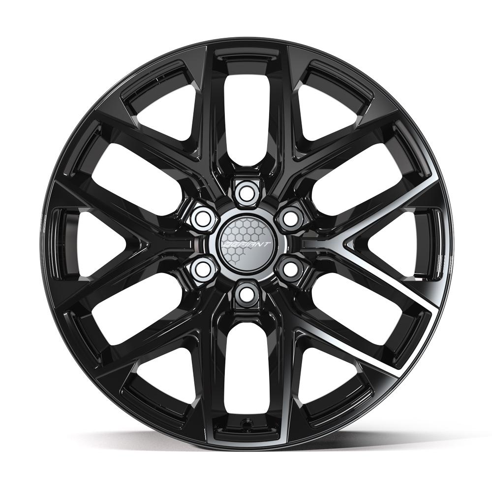 DEFIANT DF17B 20x9 6x139.7 18et Gloss Black Wheel