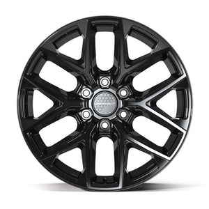 DEFIANT DF17B 20x9 6x139.7 18et Gloss Black Wheel