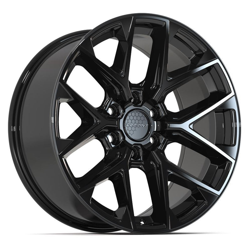 DEFIANT DF17B 20x9 6x139.7 18et Gloss Black Wheel