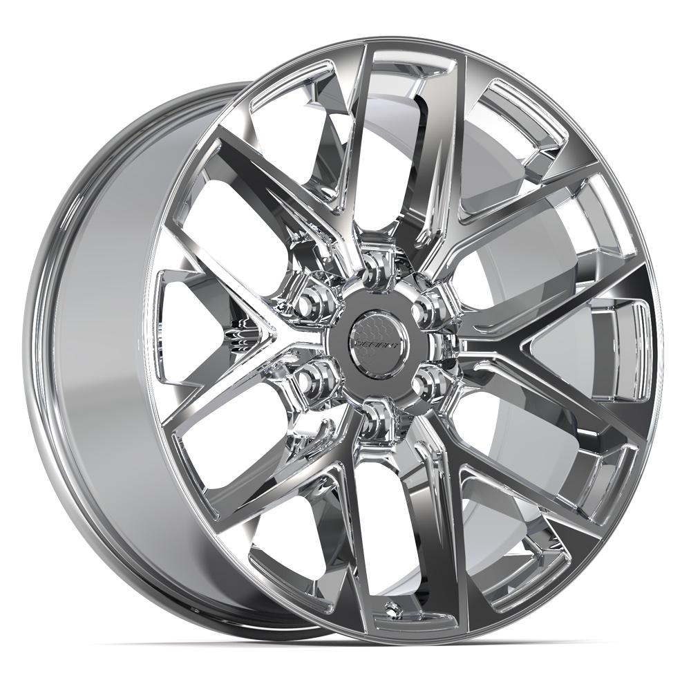 DEFIANT DF17B 20x9 6x139.7 18et Chrome Wheel