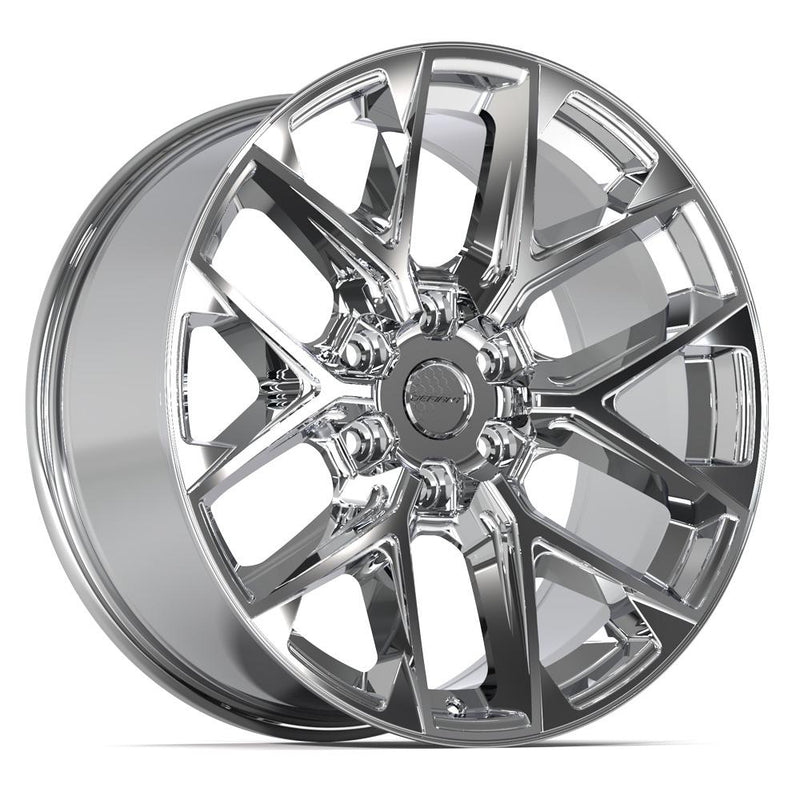 DEFIANT DF17B 20x9 6x139.7 18et Chrome Wheel
