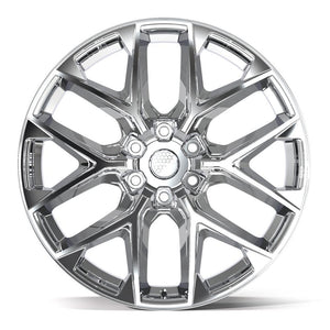 DEFIANT DF17B 22x9 6x139.7 18et Chrome Wheel