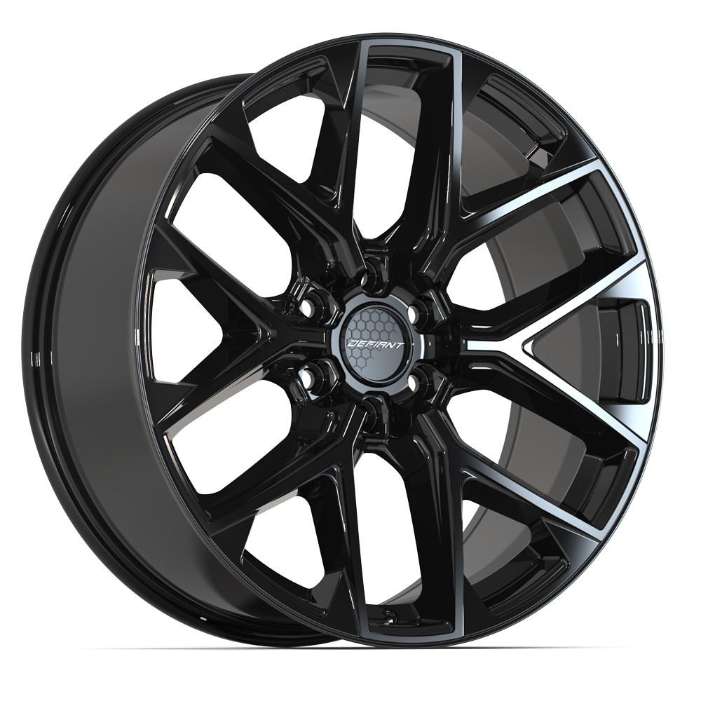 DEFIANT DF17C 22x9 6x135 18et Gloss Black Wheel